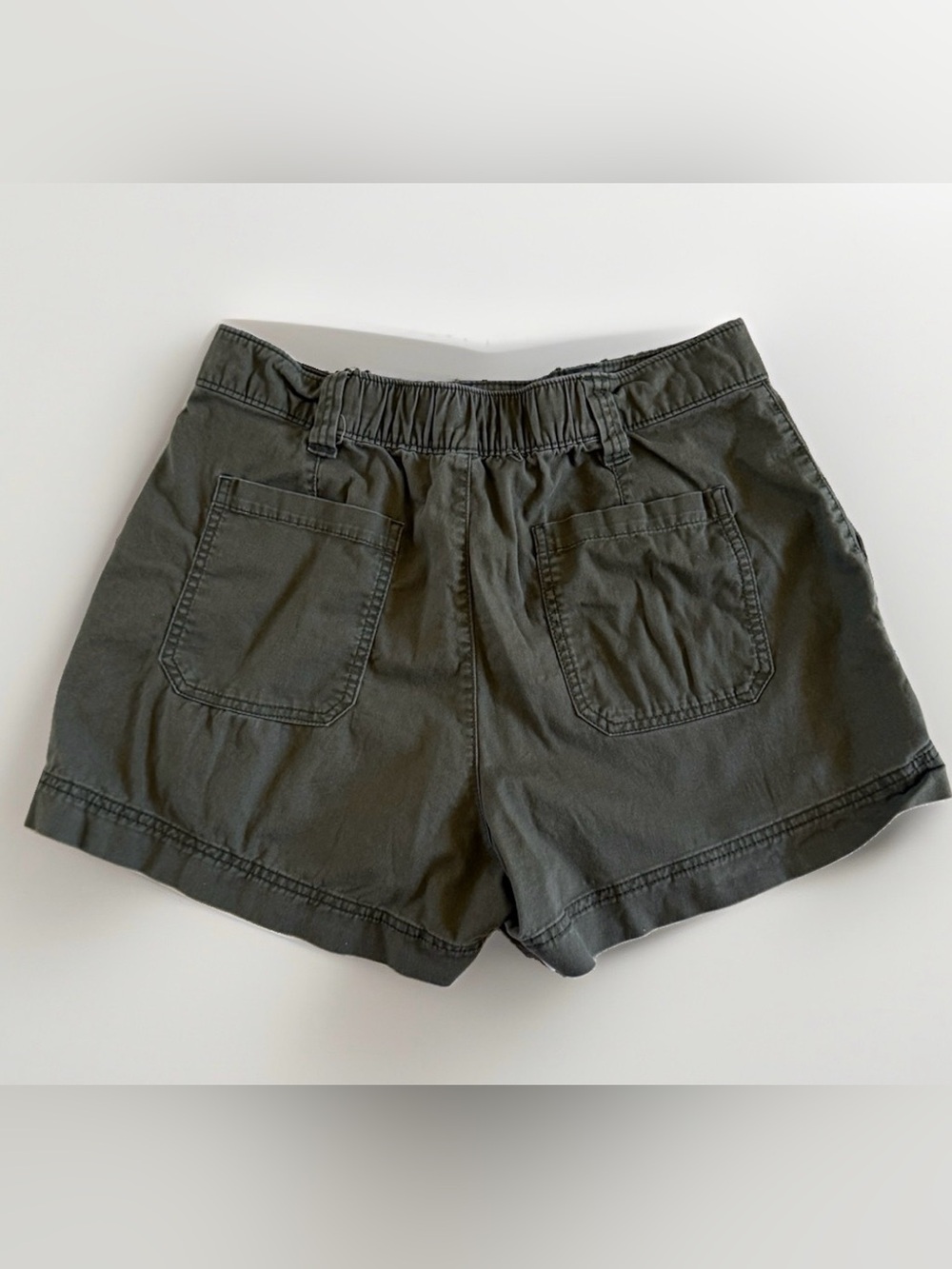 Old Navy High-Rise OG Chino Shorts Bundle | Size Medium | Brown & Olive - Picture 5 of 9